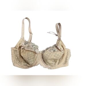 Panache NWT Full Cup Envy Bra Nude Lace Size 32E